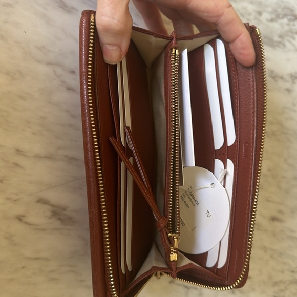 Chloé Brown Leather Wallet - Picture 10 of 15